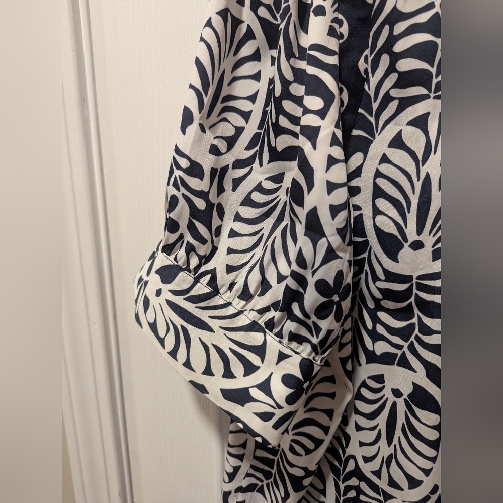 NWOT Ann Taylor Tunic Peasant Style Top Size L - Picture 3 of 12